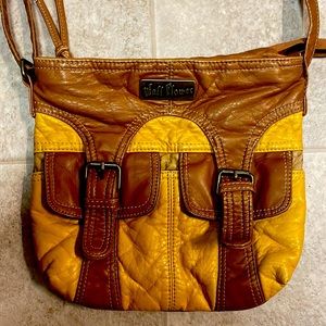 Wallflower leather cross body